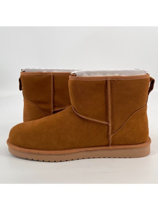 Koolaburra by Ugg Men\'s Burra Mini Boots - Chestnut - Size 14 main image 8